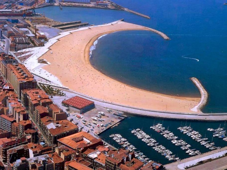 Espacioso 140 M2 Y Calidad A 250 Metros Playa Y Puerto Deportivo 5Hab 2 Banos Vut2917As Хихон Экстерьер фото